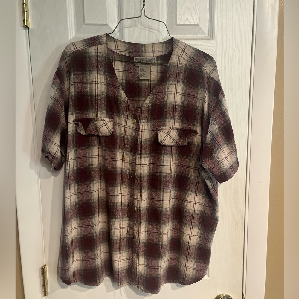 Silk Exchange Button-Up